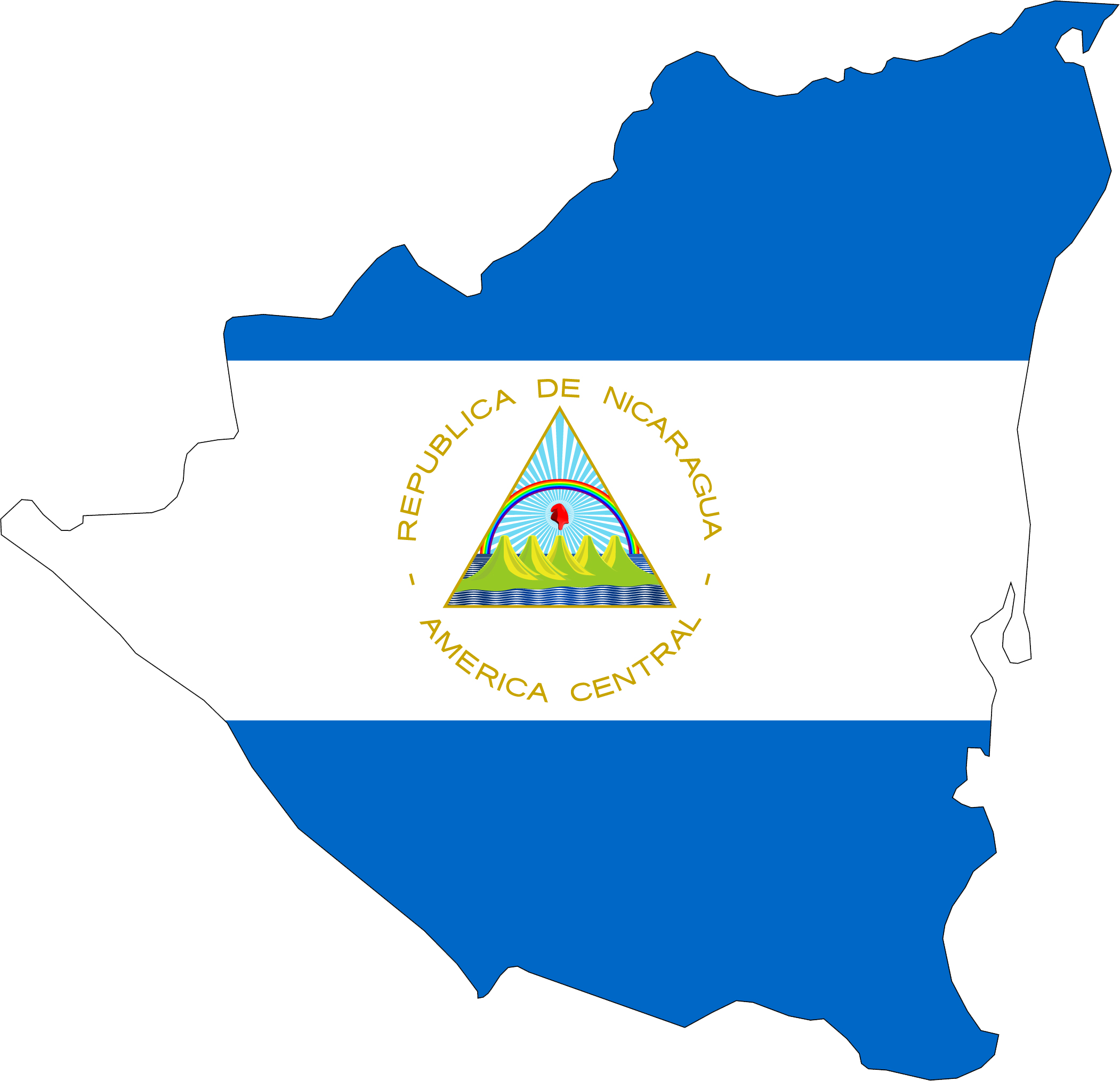 Nicaragua Flag
