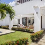Terrace with Pool & Green Garden.