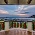 Beach view from the second floor terrace