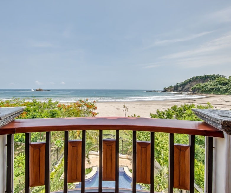 Beach view from the second floor