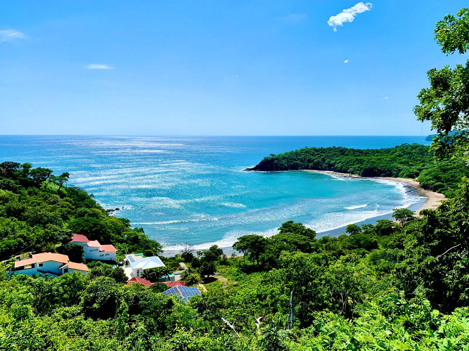 Aerial View of Playa Remaso