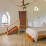 Casa Domos bedroom dome house.