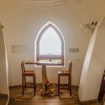 Work space in Casa Domos.