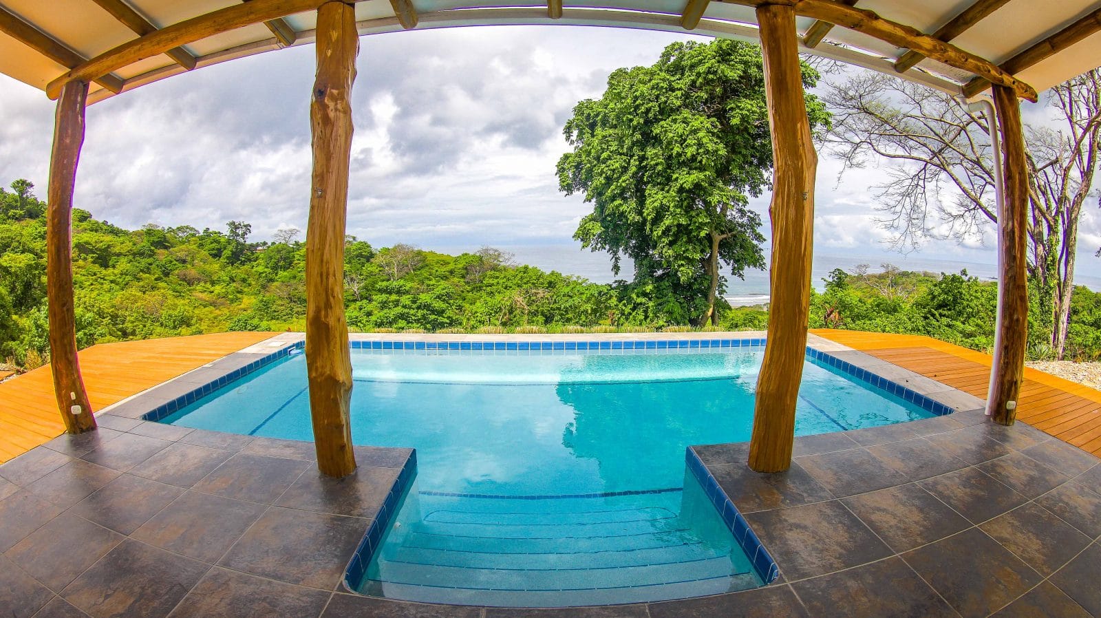 Pool at Casa Domos.