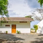 The front of Casa Domos.