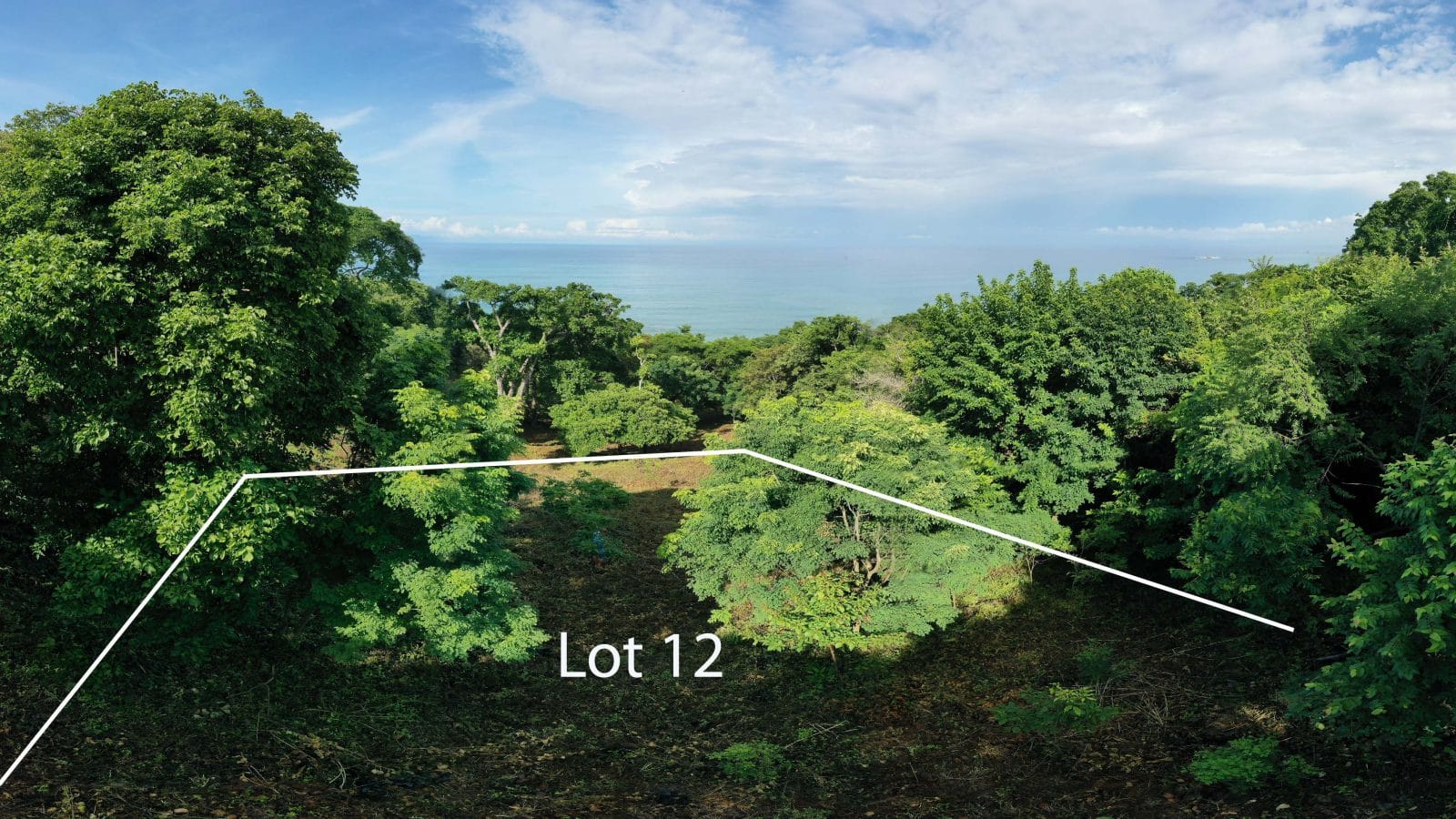 This Ocean view lot is near a surf break.