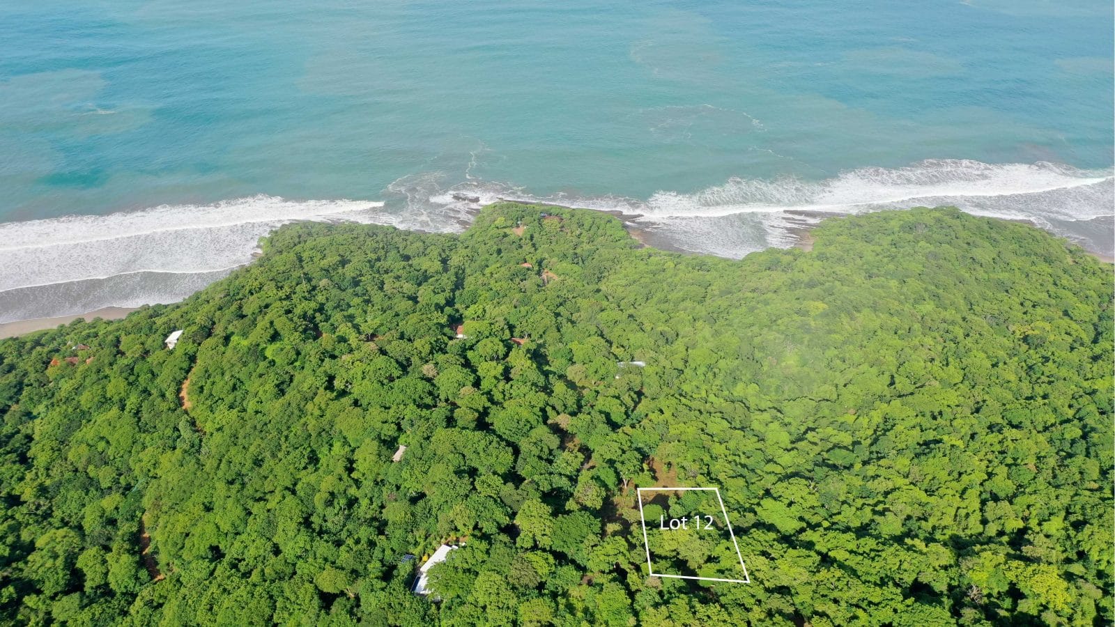 Lot 12 is a 10-minute walk to a surf break.