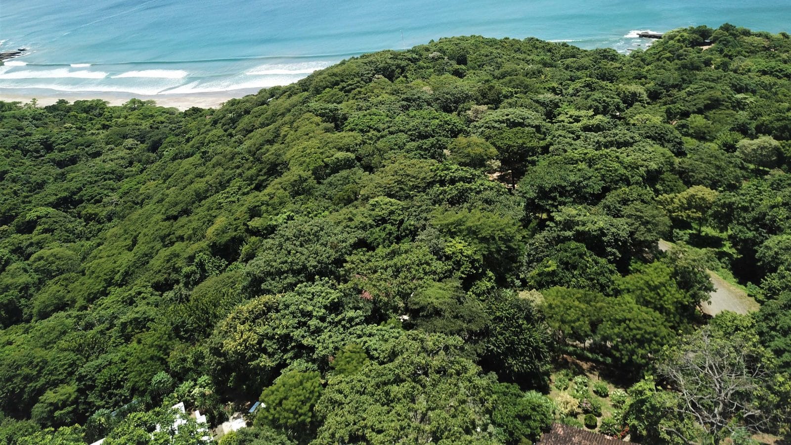 This ocean view lot is in a gated community of Costa Dulce