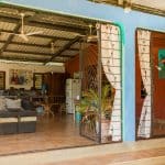 Casa Jocote has a patio for al fresco dining.