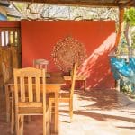 Casa Jocote has a patio for al fresco dining.