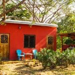 The jungle Oasis has a 1 bedroom guest casita.