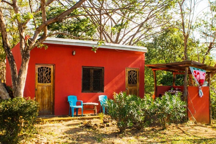 The jungle Oasis has a 1 bedroom guest casita.