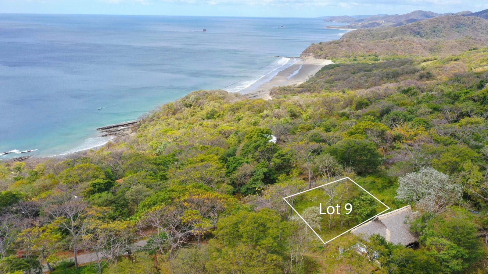 The lot is walkable to a surf break.