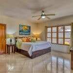 The master bedroom in Casa Blanca.