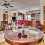 The open concept living in Casa Blanca gives you plenty of space.