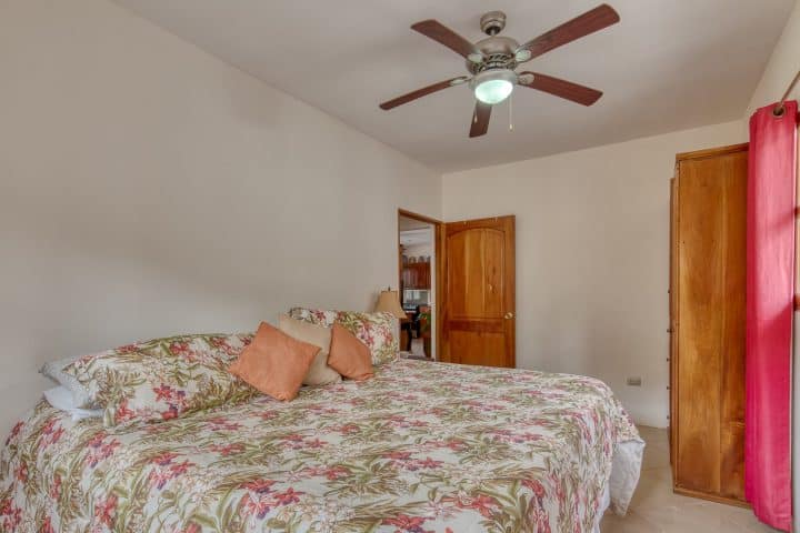 Guest bedroom in Casa Blanca.