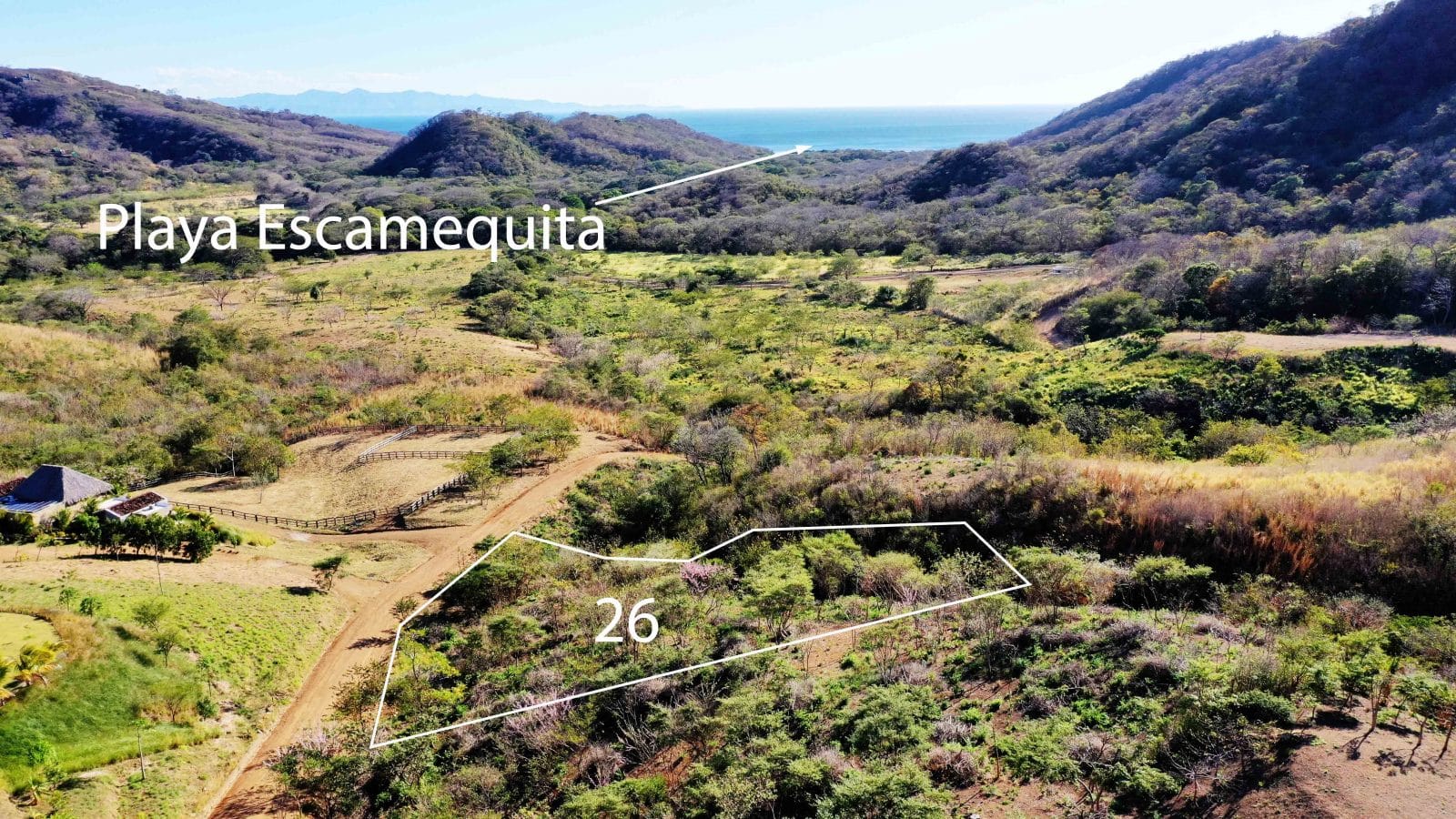 Affordable Lot in Big Sky Ranch offers views of the Pacific Ocean.