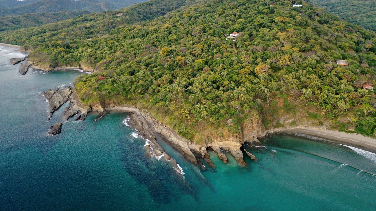 There are many beautiful coastlines and beaches in Nicaragua.