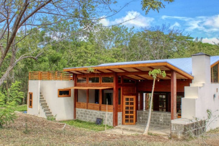 This jungle house on land is living among nature at its best.