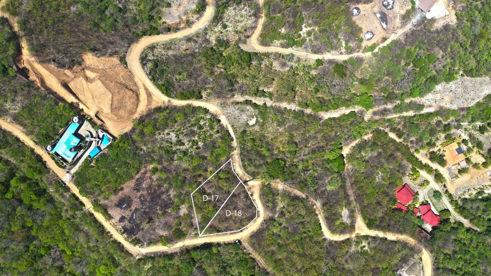 This lot in Vista Del Mar is over 1/3 an acre.