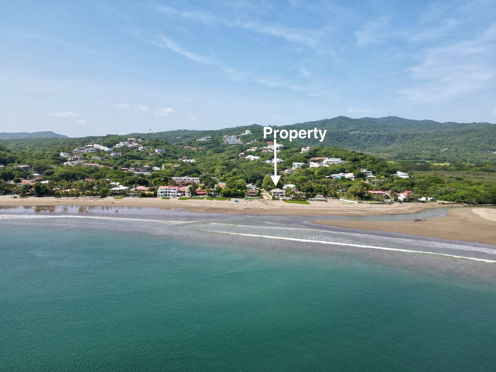 Aerial View from ocean