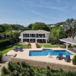 Backyard view with pool