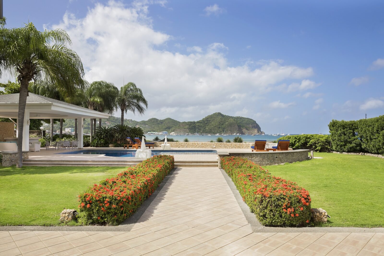 Exterior ocean view