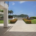 Exterior patio backyard angle 2