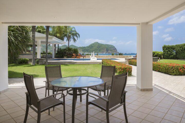 Exterior patio backyard