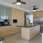 Interior kitchen area angle 2