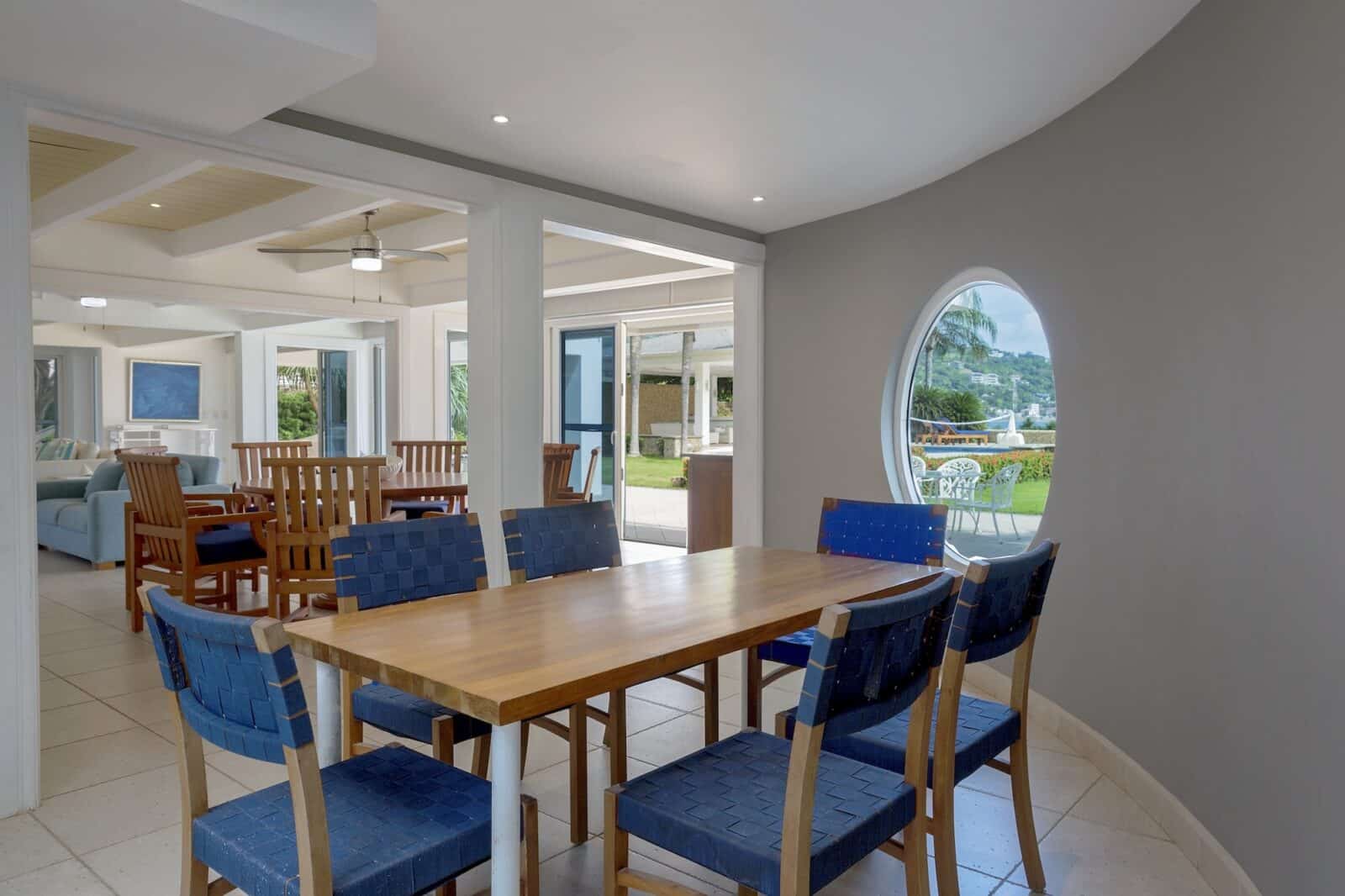 Interior dining area angle 1