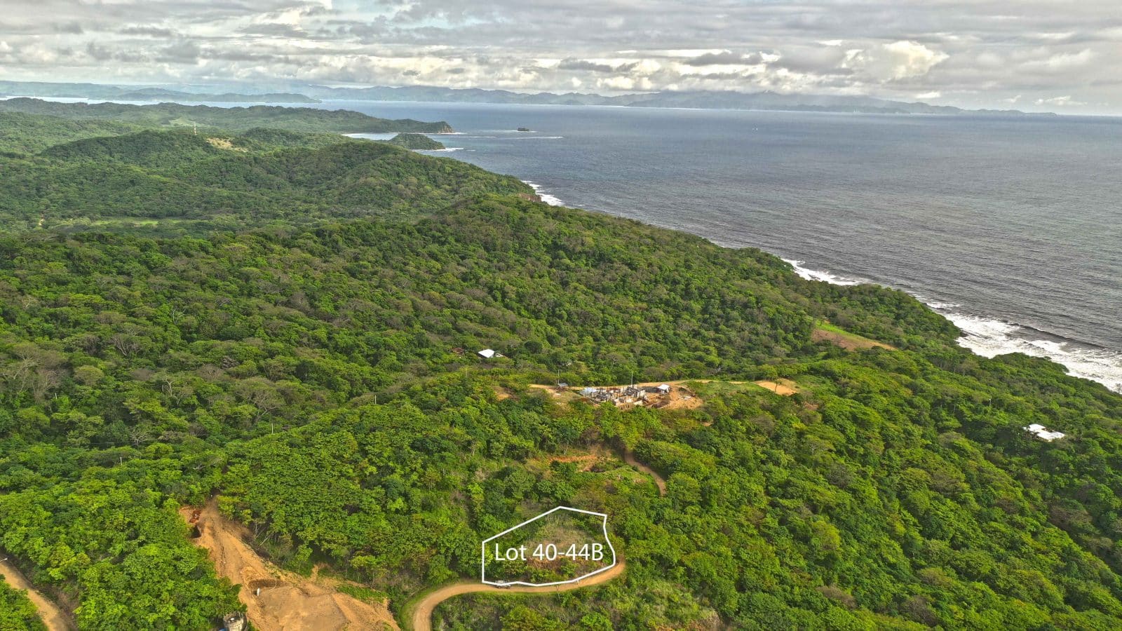 enjoying the sounds of the ocean from your ocean view triple lot near Playa Yankee.
