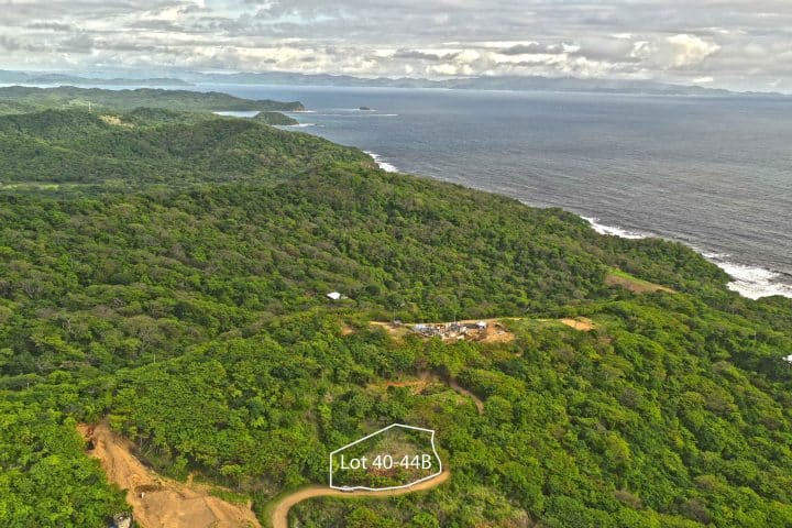 enjoying the sounds of the ocean from your ocean view triple lot near Playa Yankee.