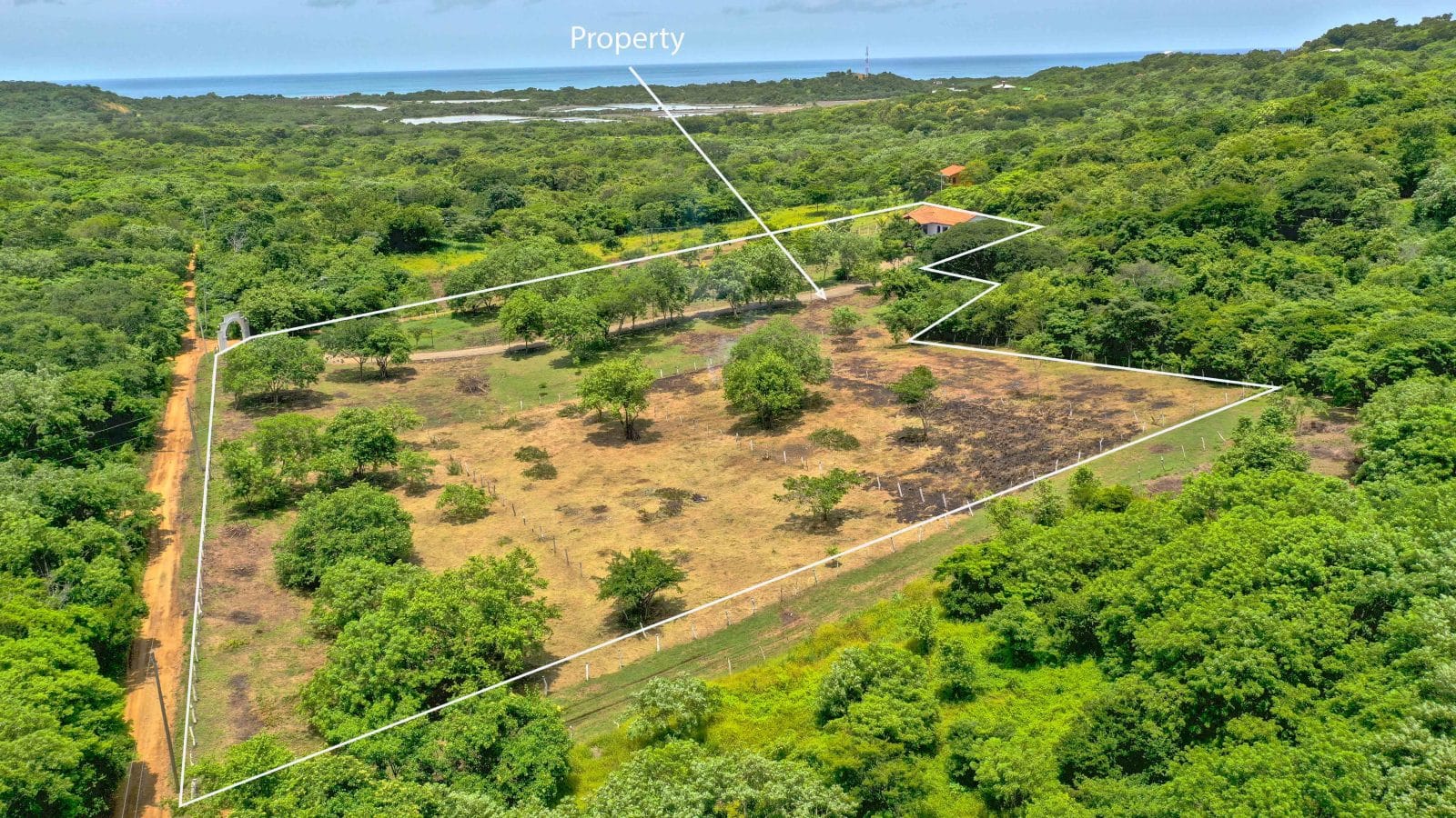 Ranch Anthony provides Acreage Near the Beach.