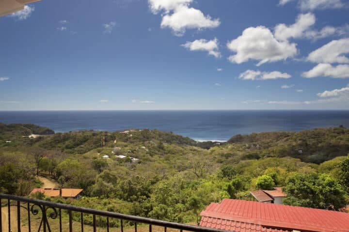 Balcony with Oceanview at Playa Marsella.