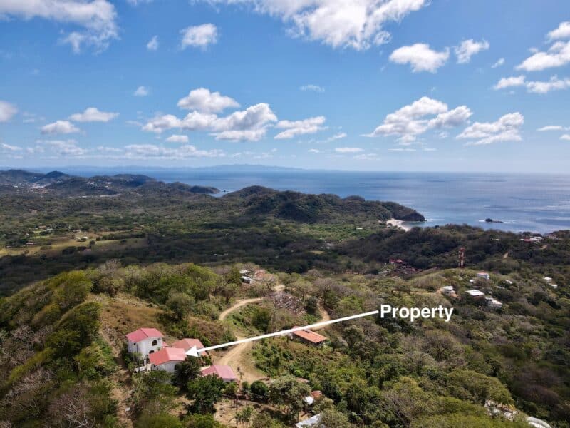 Areal view of the Property