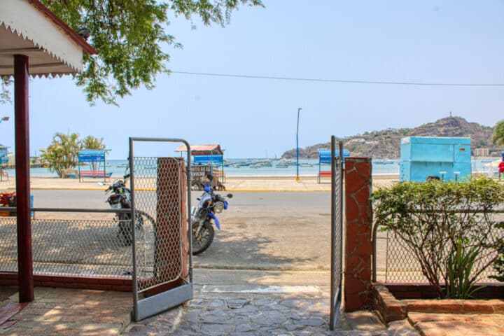 From the Front Door a Few Steps From the Bay of San Juan del Sur