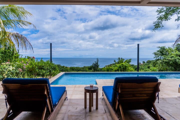 Terrace, Pool & View.