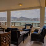 Panoramic View of San Juan del Sur Bay from Living Area.