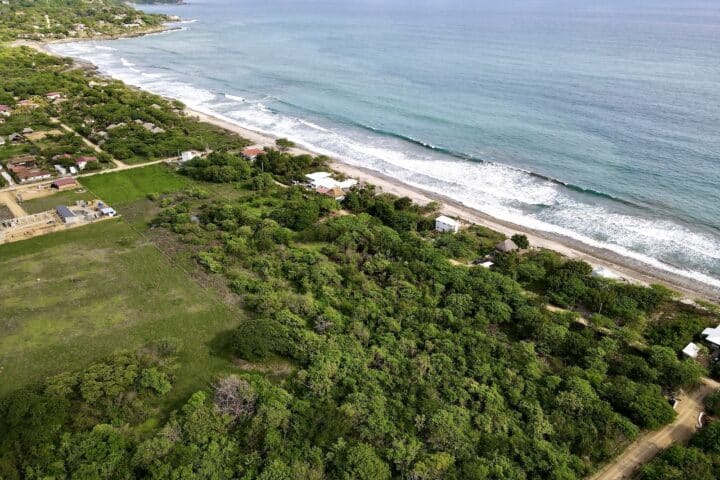 Surfer at Playa Popoyo.