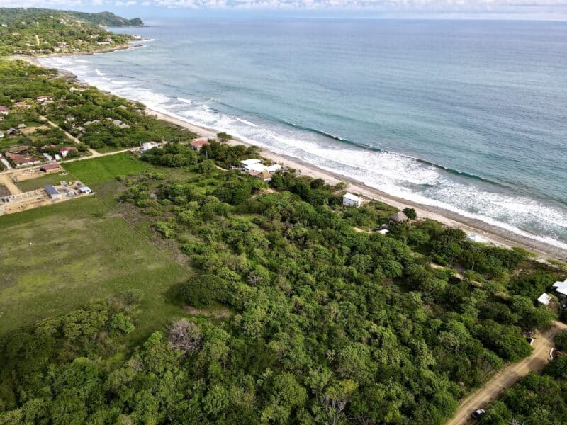 Surfer at Playa Popoyo.