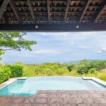 Pool with Oceanview and Mountain view at Rancho Santana.