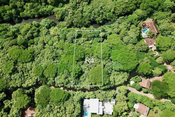 Hacienda Iguana River Lot Aerial