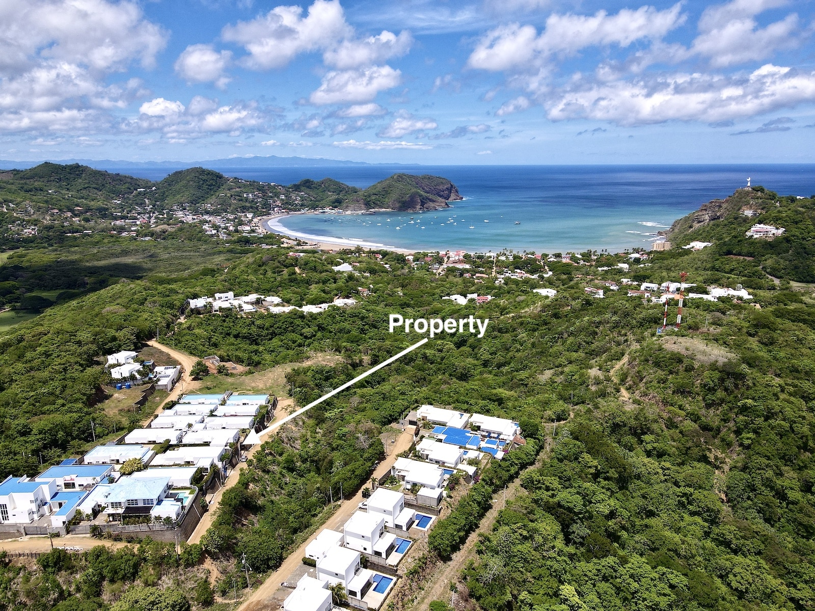 Aerial view of Colinas de Miramar & San Juan del Bay