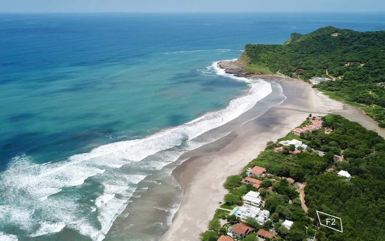Second Row Lot F2 in Hacienda Iguana in Tola, Nicaragua