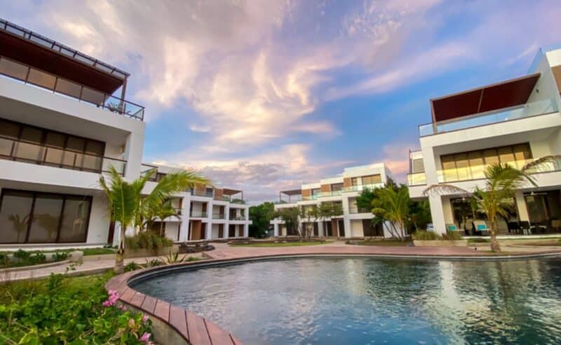 Beachfront Condo with Pool.