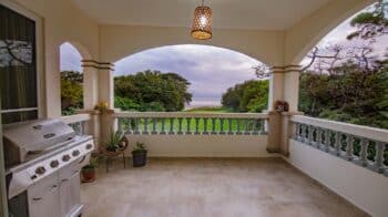 Balcony Oceanfront at Hacienda Iguana.