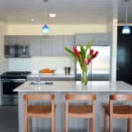 Modern Kitchen with an island
