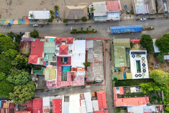 Aerial Image of Beachfront Corner