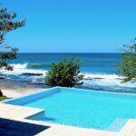 Infinity pool overlooking Playa Rosada